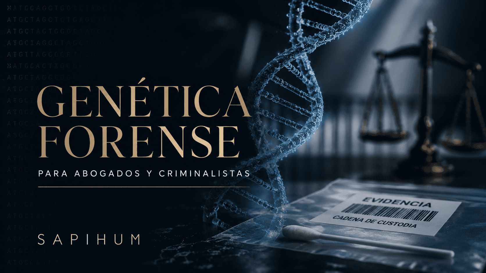 Genética forense para abogados y criminalistas